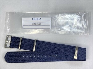 L0N3016J0 SEIKO プロスペックス 20mm ポリエステルバンド ブルー SBDX049/8L35-01K0用 ネコポス送料無料