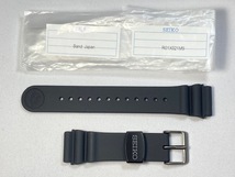 R01X021M9 SEIKO プロスペックス 22mm 純正シリコンバンド ブラック SBBN035/7C46-0AG0用 ネコポス送料無料_画像1