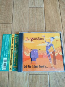 帯付き プロモ盤 廃盤 ヴァンダルズ ルック・ホワット・アイ・オールモスト・ステップド・イン The Vandals Look What I Almost Stepped In