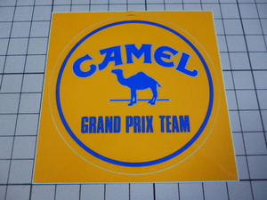 CAMEL GRAND PRIX TEAM ステッカー 当時物 です(79mm) キャメル グランプリ チーム