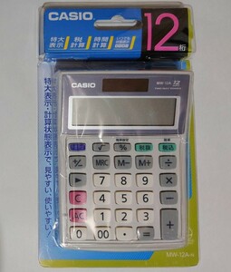  Casio desk calculator (12 column ) MW-12A-N