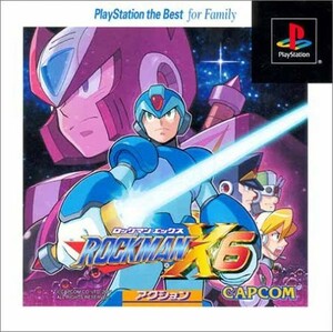 ロックマンX6 PlayStationtheBestforFamily■23050-10149-YG03