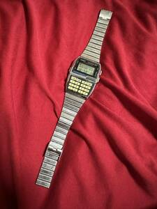 希少　CASIO カシオ DATABANK データバンク DBC-810 シルバー　銀