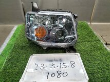 ★美品!! H82A 三菱　トッポ M　平成20年　純正　運転席側　右　ヘッドライト ヘッドランプ　ハロゲン　レべ付　スタンレー：P8619★_画像1