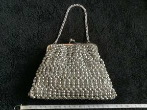 * free shipping * handbag bag / party bag / formal / wedding / pouch / case / bulrush ../USED