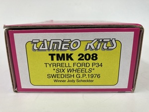 1/43 ティレル FORD P34 F1 スエーデンGP1976 キット（Tameo kits） 新品