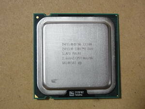 #Intel Core2Duo E7300 SLAPB 2.66GHz/3M/1066/06 Wolfdale LGA775 2 core (Ci0520)