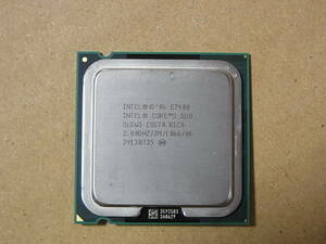 ★Intel Core2Duo E7400 SLGW3 2.80GHz/3M/1066/06 Wolfdale LGA775 2コア (Ci0524)