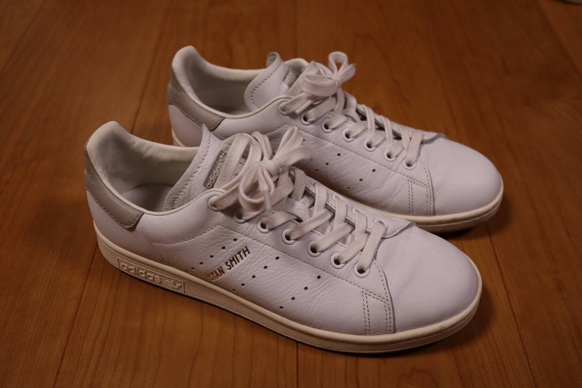 美品・天然皮革】ADIDAS STAN SMITH ORIGINALS S75075 25.5cm
