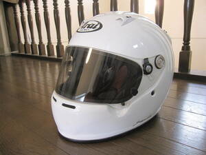 ARAI ARAI GP5-W 4 wheel for GP-5W size XL(61 from from 62 centimeter ) manufacture year month day 2008 year 5 month 2 day 