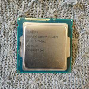 岐阜 即日発 送料185円~ ★ ノートパソコン 用 CPU Intel Core i3-4170 3.70GHz 2コア SR1PL LGA1150 ★ 動作確認済み C334