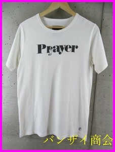 【送料300円可】030c53◆日本製◆EUTHOPIAN【Prayer】半袖Tシャツ M/カットソー/ジャケット/コート/メンズ/男性