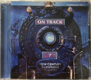 (FN11H)★器楽未開封/ニュー・センチュリー・サクソフォン・クヮルテット/New Century Saxophone Quartet/On Track Commissions Vol.2☆