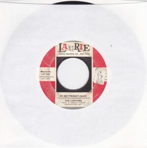 ■中古品■The Chiffons ザ・シフォンズ/my boyfriend's back + 1(USED 7 INCH SINGLE)