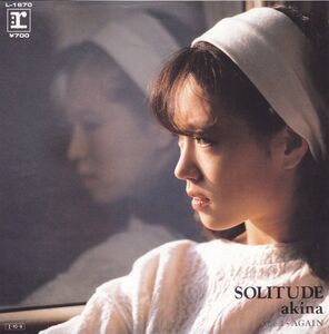 ■中古品■中森明菜/SOLITUDE + AGAIN(シングル盤)