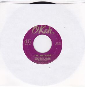 ■中古品■Major Lance メジャー・ランス/the matador + gonna get married(USED 7 INCH SINGLE)