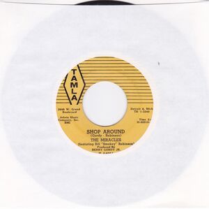 ■中古品■The Miracles ザ・ミラクルズ/shop around + who's loving you(USED 7 INCH SINGLE)