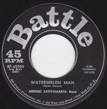 ■中古品■Mongo Santamaria Band モンゴ・サンタマリア・バンド/watermelon man + 1(USED 7 INCH SINGLE)_画像2