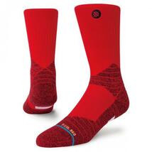 STANCE ICON SPORT CREW サイズL RED FEEL360 インフィニット クルー スポーツ ソックス 靴下 赤_画像1