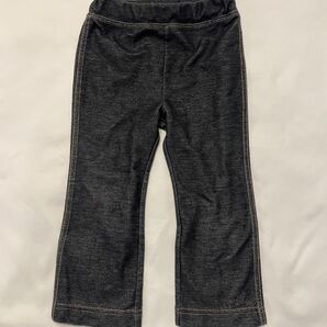 ジルスチュアート デニム風レギンス 90cm キッズ子供 ①