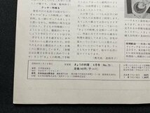 ｓ▼▼　昭和45年　NHKテレビ きょうの料理　4月号　特集・すし　レシピ　当時物　昭和レトロ /K84_画像6