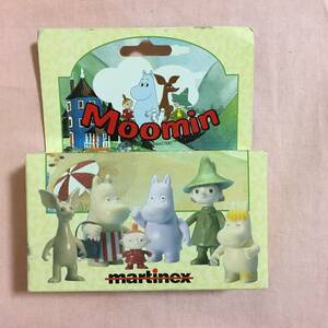 martinex Moomin ムーミン フィギュア　5体セット　スナフキン　リトルミイ　スニフ　スノーク　ヘムレン