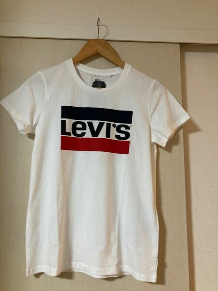 LEVI’S ロゴTシャツ 白T シンプル ホワイト Tシャツ
