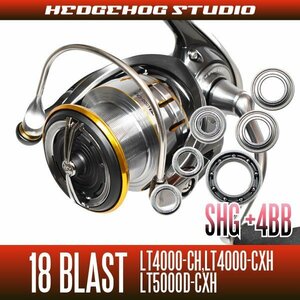 【ダイワ】18ブラスト LT4000-CH, LT4000-CXH, LT5000D-CXH用 MAX10BB フルベアリングチューニングキット【SHGプレミアムベアリング】/.