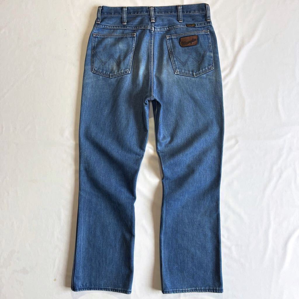 ヒゲ美色☆70s 80s USA製 Wrangler 11MWZ デニムパンツ ビンテージ