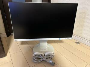 ★NEC 21.5型　3辺狭額縁IPSワイド液晶ディスプレイ/白　ホワイト LCD-E221N★