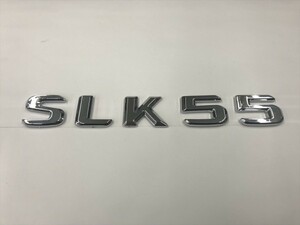 ベンツ/社外/SLK55/リア/エンブレム/排気量/グレード/SLKクラス/AMG/R172/R171/R170/クローム/メッキ等