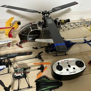 ラジコン ヘリコプター ジャンク纏め ワルケラ Walkera 4F200LM 3G System ヒロボー HIROBO SRB EC145 Nine Eagles 2.4G KAWASAKI 等の画像3