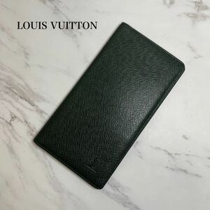 【310】ルイヴィトンLOUIS VUITTON LVタイガ 長財布 札入れ ICカードケース パスケース 名刺入れ MI0949 メンズ レディース 男女兼用 深緑