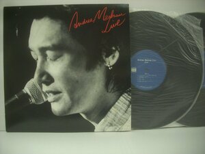 ■ 2LP 　萩原健一 / '85 ANDREE MARLRAU LIVE 徳間ジャパン株式会社 20BLC-3005～6 ◇r50513