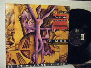 ▲12インチ D.MOB FEAT L.R.S. & D.C. SAROME / IS IT TIME TO GET FUNKY (EXTENDED 12 / 7) 輸入盤 FFRR 886-627-1 ハウス◇r50513