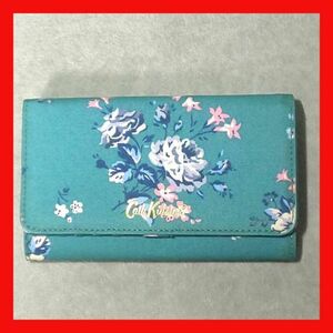 Cath Kidston　キャスキッドソン　二つ折り財布　小銭入付　中古美品　女性　レディース