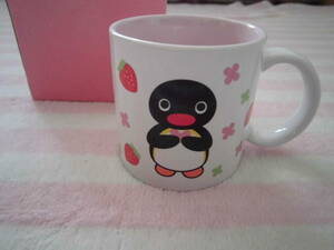 未使用品★PINGU　ピングー　マグカップ　いちご★２００３年