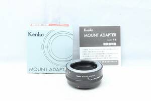 未使用品☆Kenko MOUNT ADAPTER LENS NF-EOS M ケンコー マウントアダプター