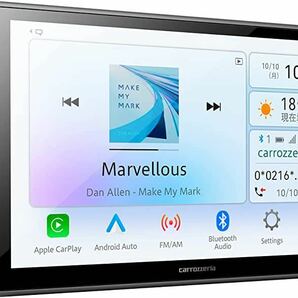 パイオニア ディスプレイオーディオ DMH-SF500 9インチ フローティング 1DIN AppleCarPlay AndroidAuto対応 Bluetooth USB iPod iPhone
