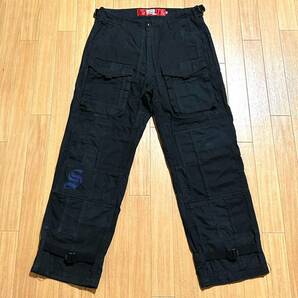 Supreme JUNYA WATANABE COMME des GARCONS MAN 21AW Patchwork Cargo Pant black パッチワーク カーゴパンツ ジュンヤワタナベマン 32の画像1