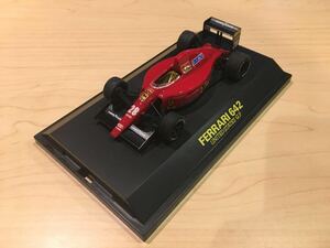 新品 オリジナル パッケージ付き 希少！1/43 メーカー完成品 ロッソ フェラーリ F1 642 #28