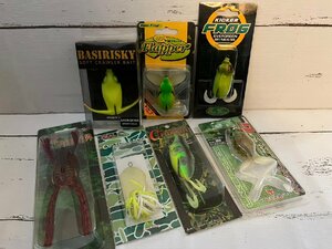 ■　新品未開封　フロッグ系　ルアー　など　まとめて！　雷神JIRAIYA　KICKER　FROG　BASIRISKY　MF　フラッパー　★