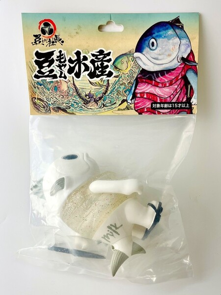 豆もやし水産 ミルクマガジン バージョン 未開封品 豆もやし社長 ソフビ フィギュア Maguro Senpai x Milk Magazine