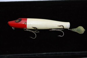 VINTAGE HEDDON WOODEN LURE giant flap tail c1937年　＃7,050（4533-ｊ3ｐ）4P#heddon #lure #vintagelure #oldlure #artlure_vintage