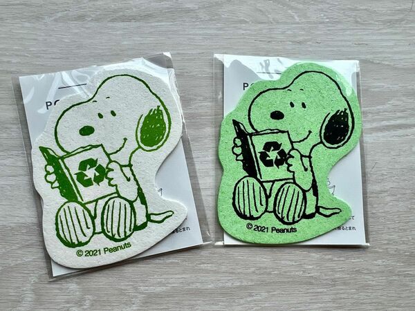 LOVELOVEスヌーピー展♪ポップアップスポンジPEANUTS♪SNOOPY♪TAKECARE OF THE EARTH 限定品