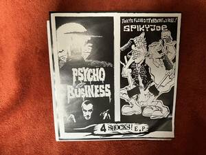 [EP]Psycho Business / Spiky Joe 4 Shocks! E.P blood drinkers REVOLT носорог ko бизнес TOKYO FUSSAtakanotakekiyoJUN 231