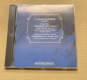 CD CARLOS KLEIBER ALBAN BERG MOZART SYMPHONY N.33 モーツァルト　クライバー