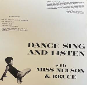 LP Miss Nelson & Bruce haack Dance Sing And Listen блюз - -kExperimental