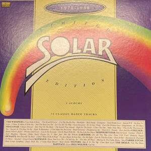 LP 8枚組BOX SOLAR 1978 1988 10 YEAR ANNIVERSARY BOX SET SOLAR The Whispers Shalamar MidnightStar Lakeside