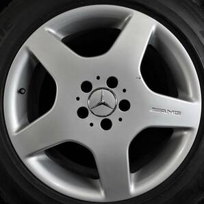 安心の純正 メルセデスベンツ AMG スタイリング1 M ML GLE 18×9J +52 PCD112/5H 255/55R18 BS 山有 車検 補修用 室内倉庫保管品 迅速発送の画像5